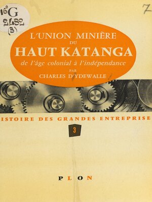 cover image of L'Union minière du Haut Katanga